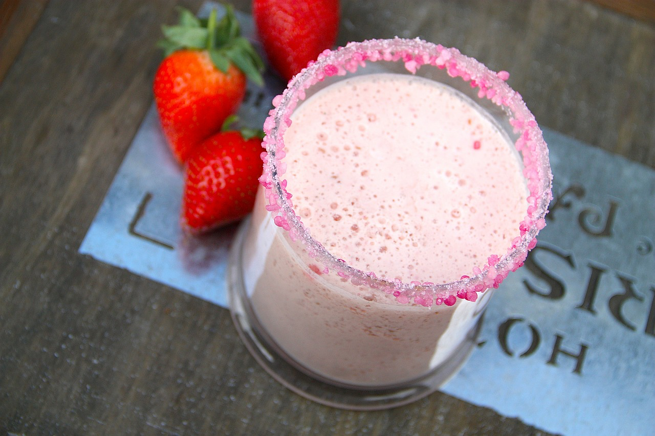 milk-shake Strawberry